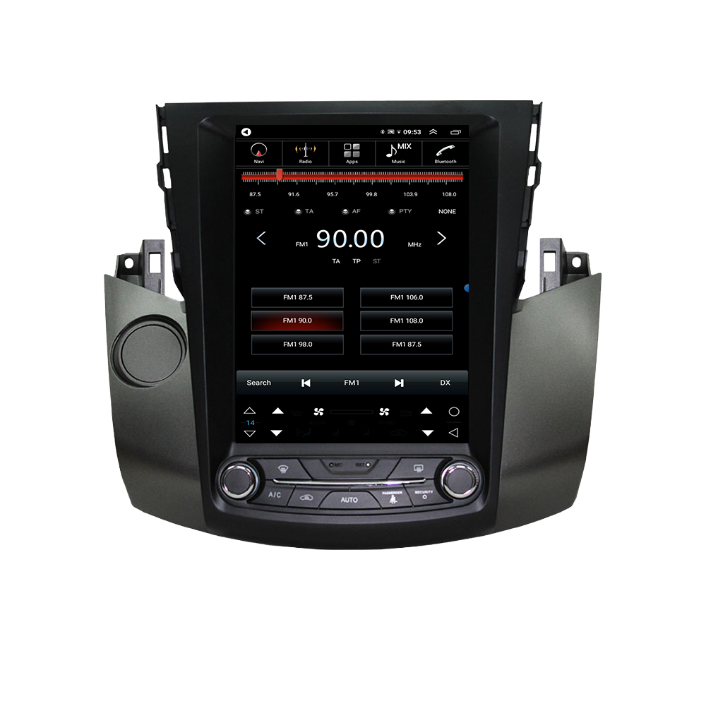 トヨタRAV4 RAV-4 2005-2013用テスラスタイ - Tesla Style Screen Car Radio のレビューと価格